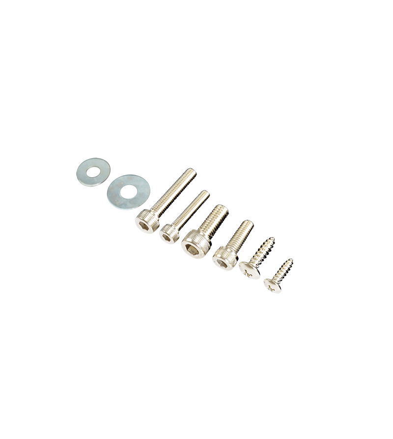 VIS TUN'R CARROSSERIE ADAPT. SQUAB/TREKKER/TKR ACIER CHROME (KIT)