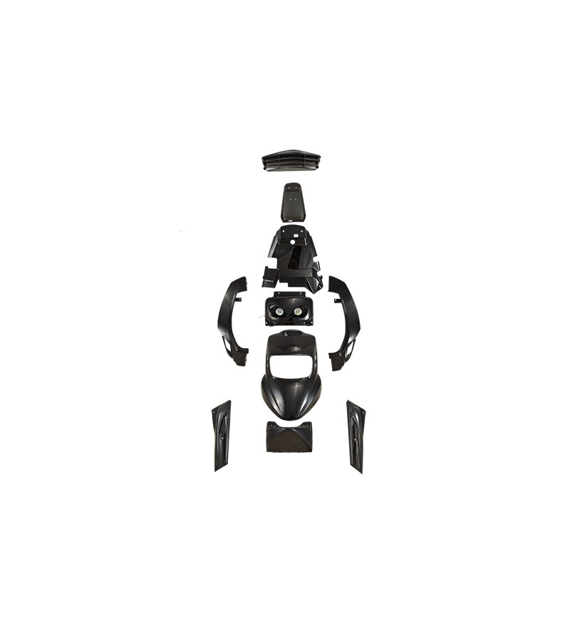 CARROSSERIE SCOOTER BCD* KIT (PACK V1) ADAPT. BOOSTER/BW'S 2004- NOIR (8 PIECES) SCOOTER sur le site du spécialiste des deux ...