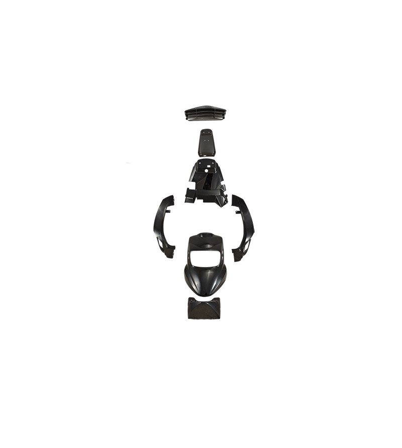 CARROSSERIE SCOOTER BCD KIT (PACK V2) ADAPT. BOOSTER/BW'S 2004- NOIR (6 PIECES) HOMOLOGUE SCOOTER sur le site du spécialiste ...