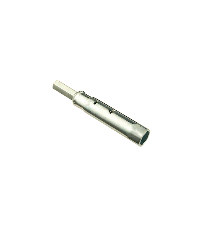 CLE A BOUGIE BUZZETTI 14MM/110MM (HONDA 4 TEMPS) + BLOCAGE CAOUTCHOUC