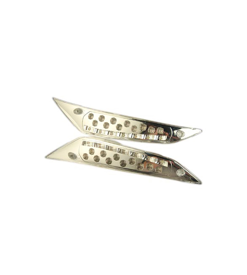 CLIGNOTANT TUN'R* ADAPT. ZIP 2001- AVANT CHROME A LEDS (PR)