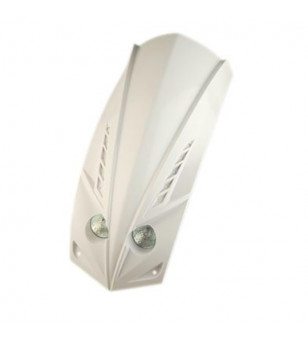 TABLIER AV/FACE AV SCOOTER TUN'R* ADAPT. LUDIX DOUBLE OPTIQUE BLANC (2X20W + LED)