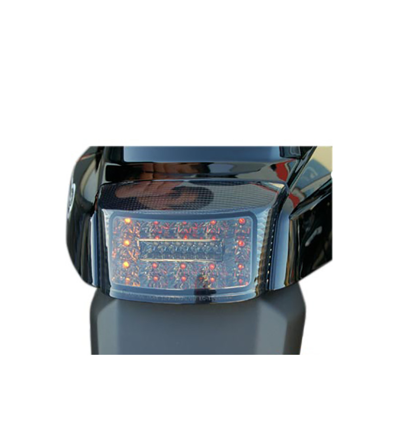 FEU AR SCOOTER TUN'R A LEDS CLIGNO* INTEGRE ADAPT. BOOSTER/BW'S 2004- FUME HOMOLOGUE CE