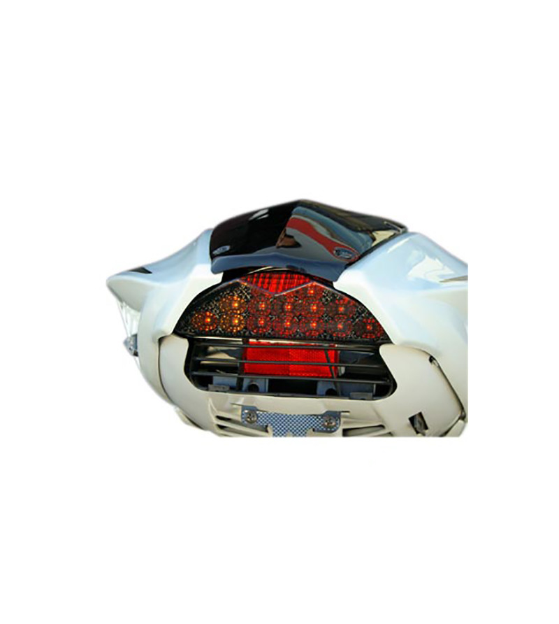 FEU AR SCOOTER TUN'R A LEDS CLIGNO* INTEGRE ADAPT. NITRO/MAGNUM/RS50/CPI FUME HOMOLOGUE CE