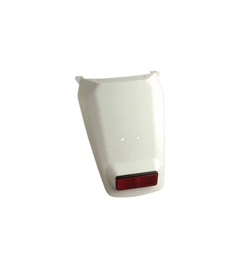 GARDE BOUE AR/BAVETTE SCOOTER ADAPT. BOOSTER/BW'S 04- (+CATADIOPTRE*) BLANC
