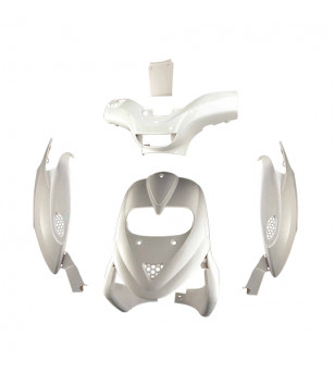 CARROSSERIE SCOOTER TUN'R KIT ADAPT. GILERA STALKER BLANC (5 PIECES)