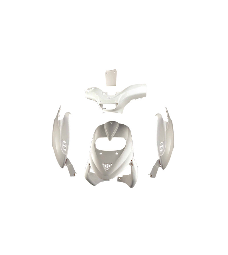 CARROSSERIE SCOOTER TUN'R KIT ADAPT. GILERA STALKER BLANC (5 PIECES)