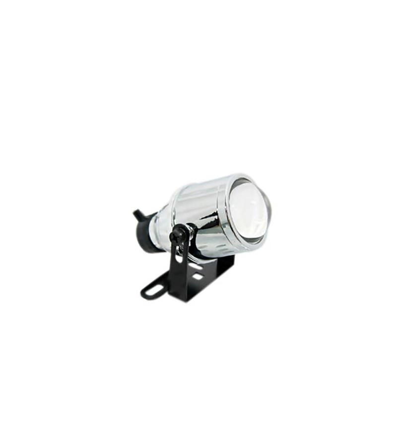 OPTIQUE/PROJECTEUR LENTILLE TUN'R* CHROME 12V 55W  ORIENTABLE D55  LOUPE