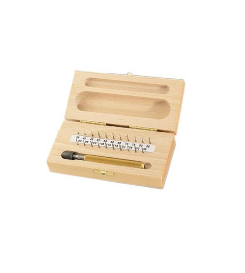 ALESOIR GICLEUR 0.35 A 1.35 PAR 5/100EME (COFFRET DE 21 ALESOIRS)