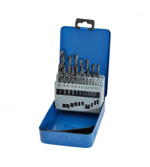 OUTIL COFFRET DE FORETS HSS LAMINES DIAMETRE 1 A 10 mm 1/2 mm