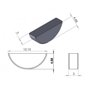 CLAVETTE ALLUMAGE SCOOTER ADAPT. BOOSTER/STUNT/NITRO/TYPHOON/ZIP/STALKER/MBK 51 3MMX5MM