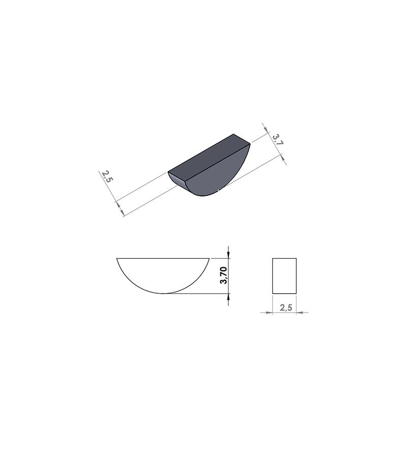 CLAVETTE ALLUMAGE/EMBRAYAGE MECABOITE ADAPT. DERBI SENDA EURO2/EURO3 (2.5MMX3.7MM)