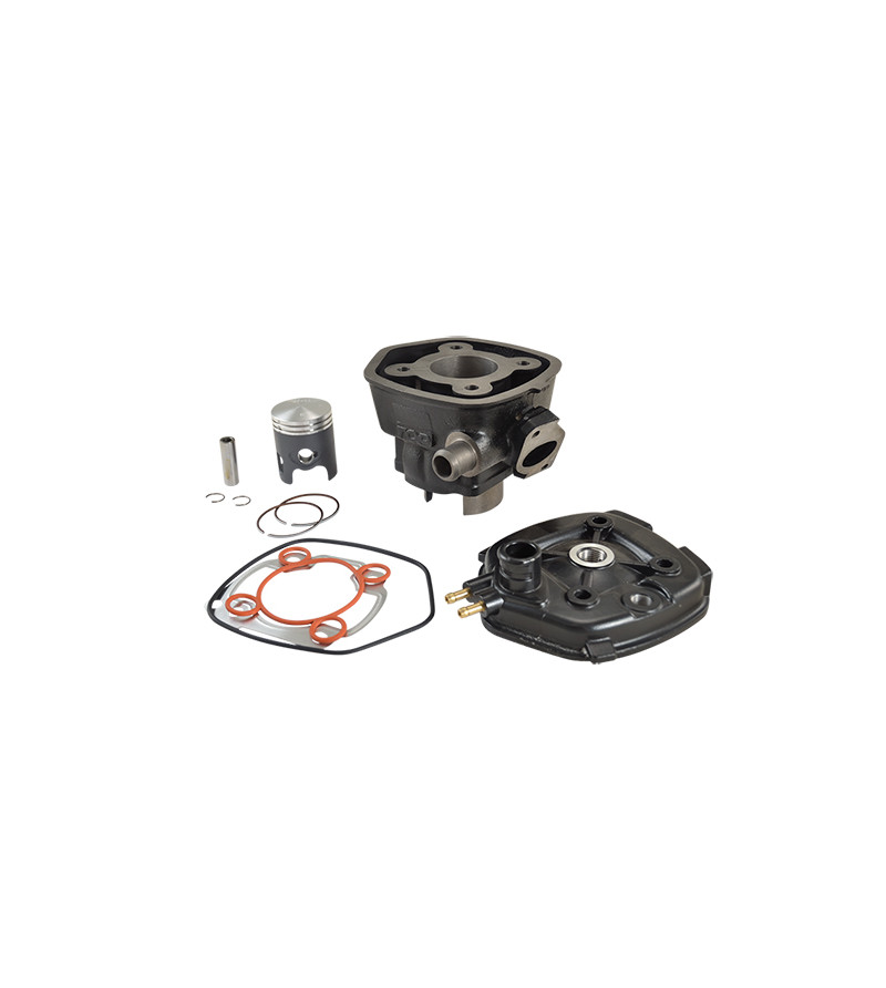 HAUT MOTEUR SCOOTER FONTE TOP PERF BLACK TROPHY ADAPT. NITRO/AEROX/SR50LC/F12LC/MACH G LC