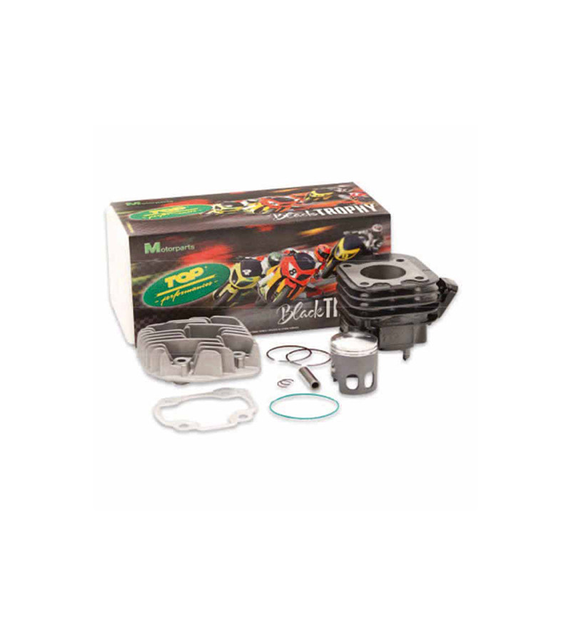 HAUT MOTEUR SCOOTER FONTE TOP PERF BLACK TROPHY ADAPT. OVETTO/NEOS/SR50/F12/BIG MAX/MACH G