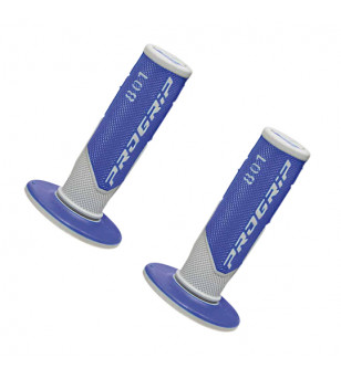 REVETEMENT/POIGNEE PROGRIP 801 GRIS/BLEU (PR) DOUBLE DENSITE 115MM