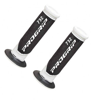 REVETEMENT/POIGNEE PROGRIP 732 BLANC/NOIR (PR) DOUBLE DENSITE 122MM