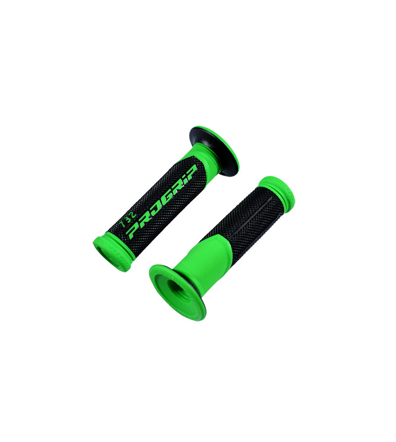 REVETEMENT/POIGNEE PROGRIP 732 VERT/NOIR (PR) DOUBLE DENSITE 122MM