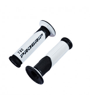 REVETEMENT/POIGNEE PROGRIP 732 NOIR/BLANC (PR) DOUBLE DENSITE 122MM