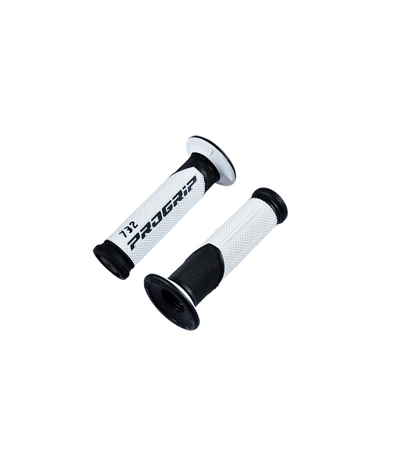 REVETEMENT/POIGNEE PROGRIP 732 NOIR/BLANC (PR) DOUBLE DENSITE 122MM