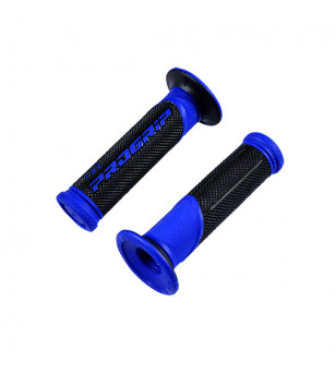 REVETEMENT/POIGNEE PROGRIP 732 BLEU/NOIR (PR) DOUBLE DENSITE 122MM