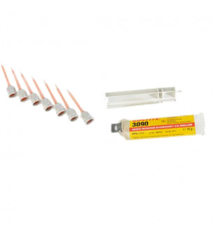 OUTIL REPARATION/FIXATION - LOCTITE 3090 COLLE BI-COMPOSANTS PLASTIQUE (SERRINGUE 10ML)