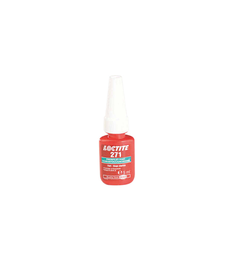 OUTIL REPARATION/FIXATION - LOCTITE 271 FREIN FILET RESISTANCE FORTE (FLACON 5ML)