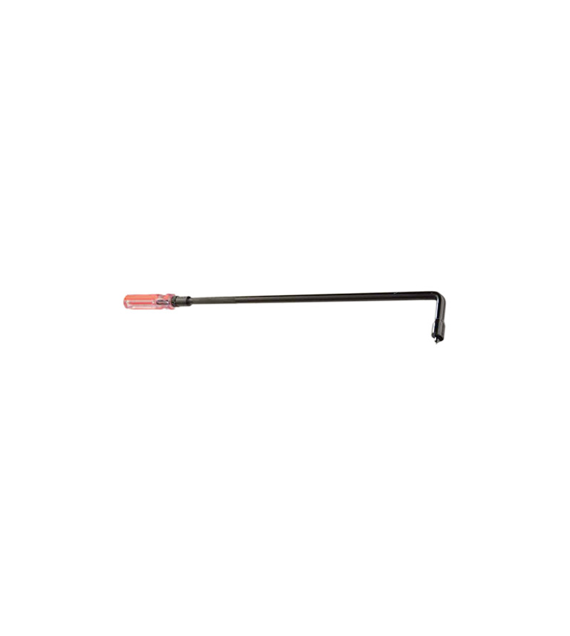 TOURNEVIS PLAT RENVOI D'ANGLE REGLAGE BUZZETTICARBURATEUR (LONG.430MM/ANGLE 110°)