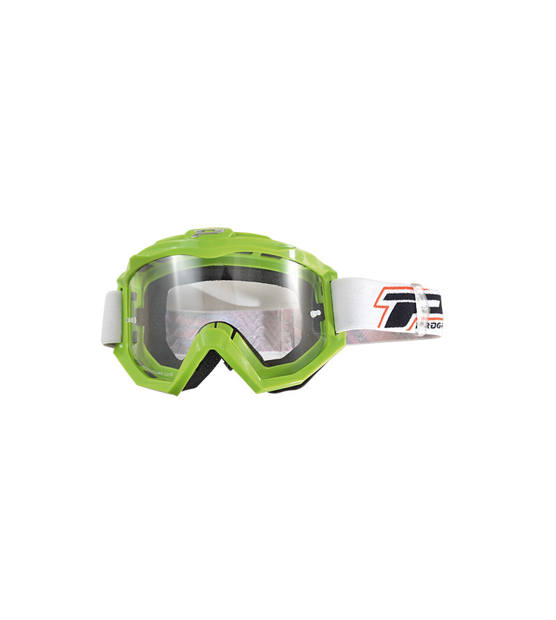 LUNETTE/MASQUE CROSS PROGRIP 3201 DUAL VERT ANTI-RAYURE/ANTI UV - HOMOLOGUE CE