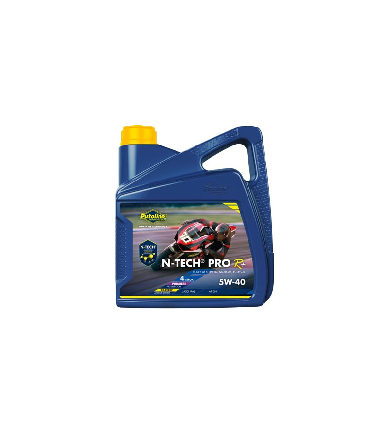 HUILE MOTEUR 4T PUTOLINE N-TECH PRO R+  5W40 100% SYNTHESE (4L)