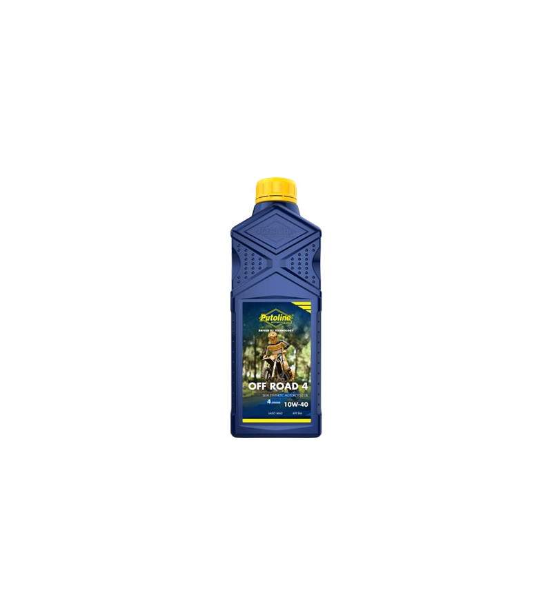 HUILE MOTEUR 4T PUTOLINE OFF ROAD 4 10W40 SEMI-SYNTHETIQUE (1L)