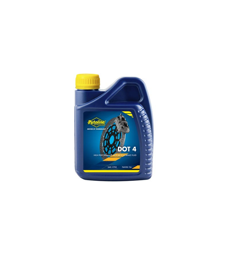 LIQUIDE FREIN DOT4 PUTOLINE UNIVERSAL BRAKE FLUID (500ML)