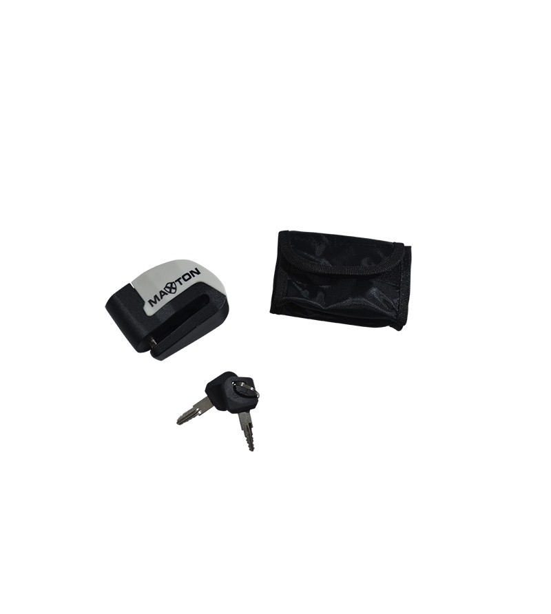ANTIVOL BLOQUE DISQUE MAXTON + ALARME (D.6MM) MADE IN CEE