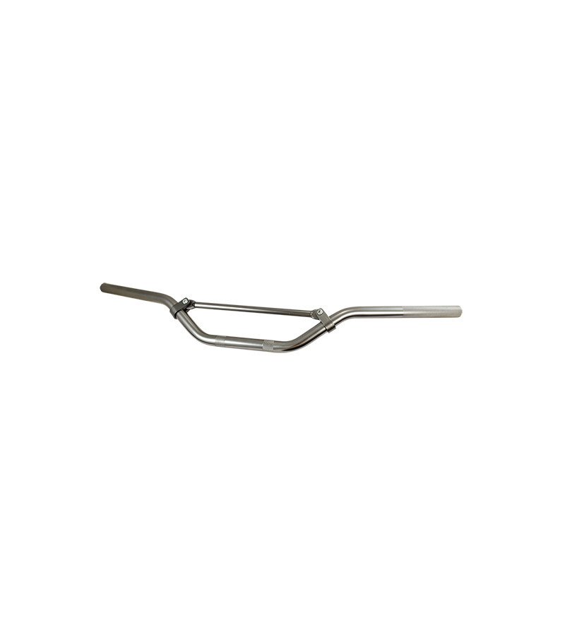GUIDON MECABOITE/MOTO TUN'R CROSS RACING ALU TITANE (L740 H 70)