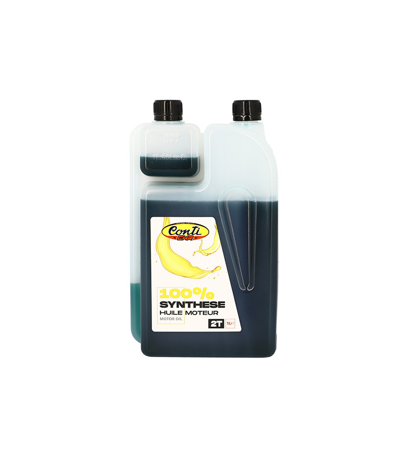 HUILE MOTEUR 2T CONTI CHR 2T 100% SYNTHESE (1L EN BIDON DOSEUR) ATELIER sur le site du spécialiste des deux roues O-TAKET.COM