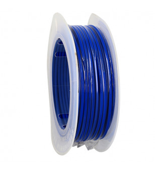 GAINE DIAMETRE EXT. 5MM DIAMETRE INT. 2.6MM - BLEU TEFLON (ROULEAU DE 20 METRES)