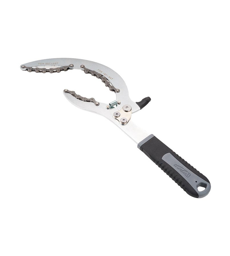 OUTIL FOUET A CHAINE/PINCE SUPER B TB-FW55 COMPATIBLE E BIKE/VAE (PREMIUM)