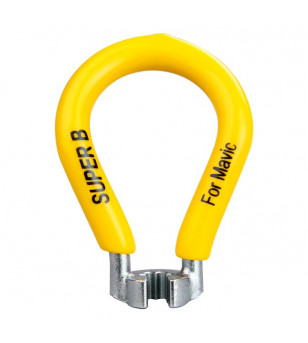 OUTIL CLE A RAYON SUPER B TB-5596 POUR MAVIC 5.65MM JAUNE