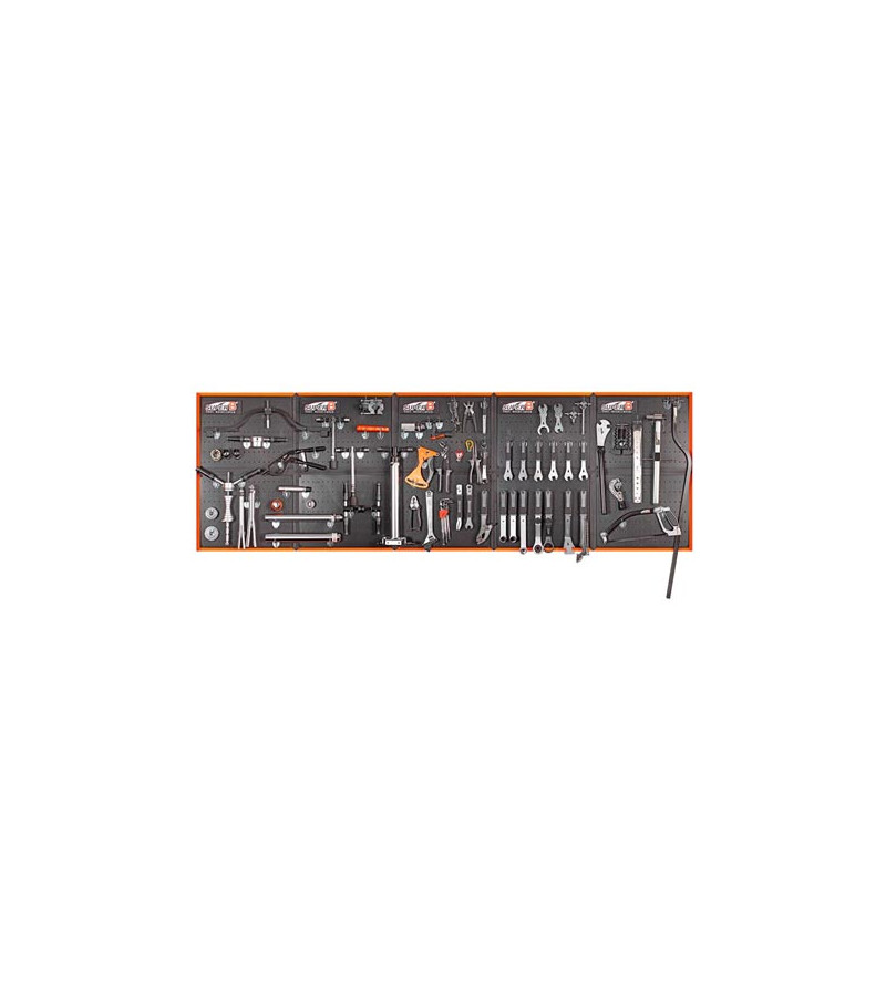 OUTIL REPARATION - PLAQUE MURALE D'ATELIER SUPER B 250X80CM (100 PIECES)