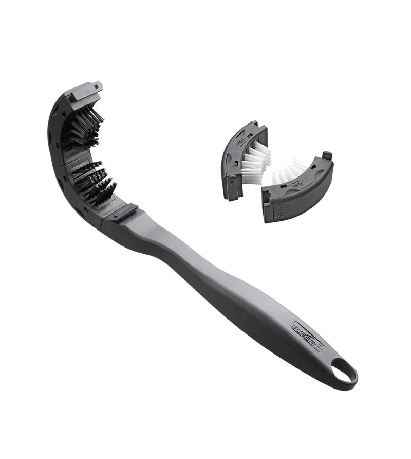OUTIL NETTOYAGE - BROSSE NETTOYAGE CASSETTE/CHAINE/PNEU SUPER B TB-1718