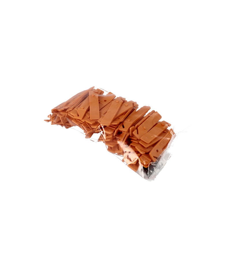 OUTIL DEMONTE PNEU VELO VELOX PLASTIQUE ORANGE VRAC (X100)