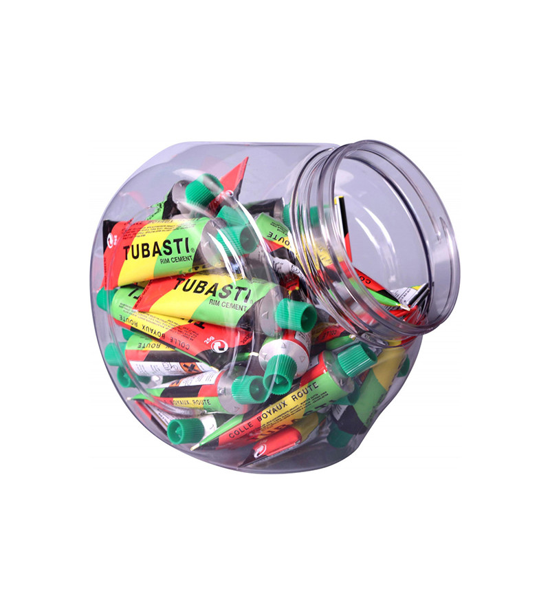 COLLE BOYAU VELOX TUBASTI EXTRA  25G JANTE ALU ET CARBONE (BOITE X30)