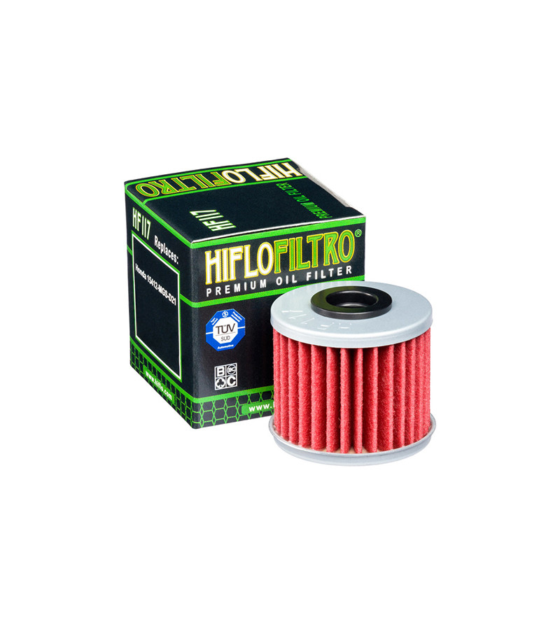 FILTRE A HUILE MOTO HIFLOFILTRO HF117