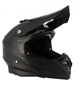 CASQUE CROSS TRENDY  T-904 NOIR MAT T63-64 XXL