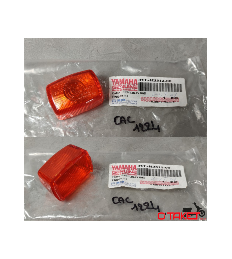 Cabochon clignotant 3VL (X1) Booster/Bw's origine MBK/YAMAHA →2004 Accueil sur le site du spécialiste des deux roues O-TAKET.COM