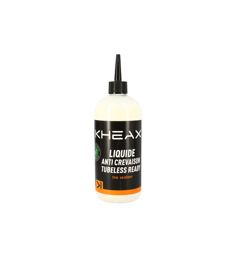 LIQUIDE PREVENTIF ANTICREVAISON KHEAX TUBELESS (500 ML) ATELIER sur le site du spécialiste des deux roues O-TAKET.COM