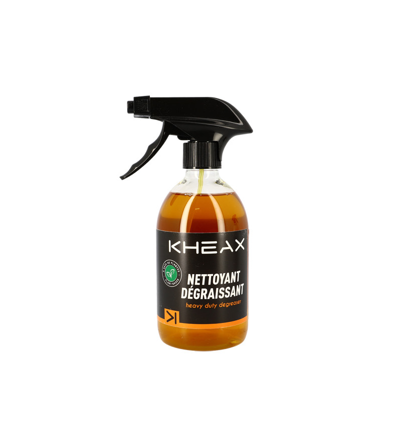 NETTOYANT/DEGRAISSANT SURPUISSANT VELO KHEAX HEAVY DUTY DEGREASER (SPRAY 500ML) ATELIER sur le site du spécialiste des deux r...