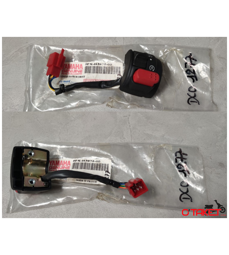 commutateur droit Booster/Bw's origine MBK/YAMAHA Accueil sur le site du spécialiste des deux roues O-TAKET.COM
