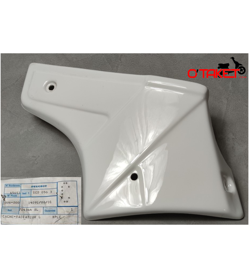 Cache radiateur gauche origine PEUGEOT XP 50 LC Accueil sur le site du spécialiste des deux roues O-TAKET.COM Cache radiateur gauche origine PEUGEOT XP 50 LC Accueil sur le site du spécialiste des deux roues O-TAKET.COM