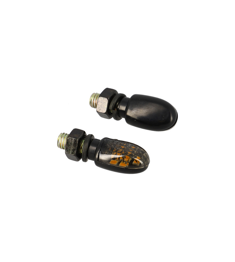 CLIGNOTANT BLACKWAY BIOS LED NOIR (PR) - HOMOLOGUE CE