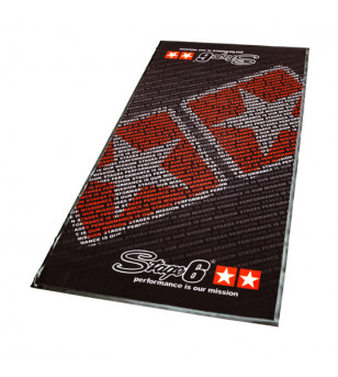 TAPIS ENVIRONNEMENTAL MOTO STAGE6 MK2 (200x100CM -NORME FIM ET SVEMO) ATELIER sur le site du spécialiste des deux roues O-TAK...